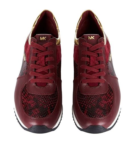 Michael Kors red sneakers